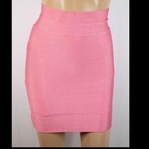 Herve Leger Charlotte Knit Skirt NWT